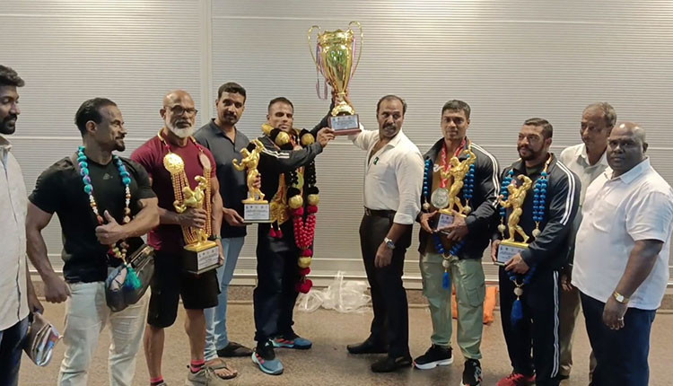 மாலத்தீவில் நடைபெற்ற 15வது உலக ஆணழகன் போட்டியில் தமிழக வீரர் வெற்றி..