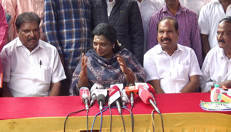 " கொள்கை அடிப்படையில் தான் இணைய வேண்டும் என்ற அவசியமில்லை " - தமிழிசை சவுந்தரராஜன்