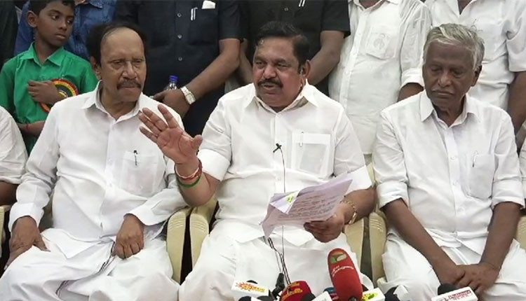 "தேர்தல் நேரத்தில் கூட்டணி என்பது பா.ஜ.க அல்லாத கட்சிகளையே குறிக்கும்" - எடப்பாடி பழனிசாமி
