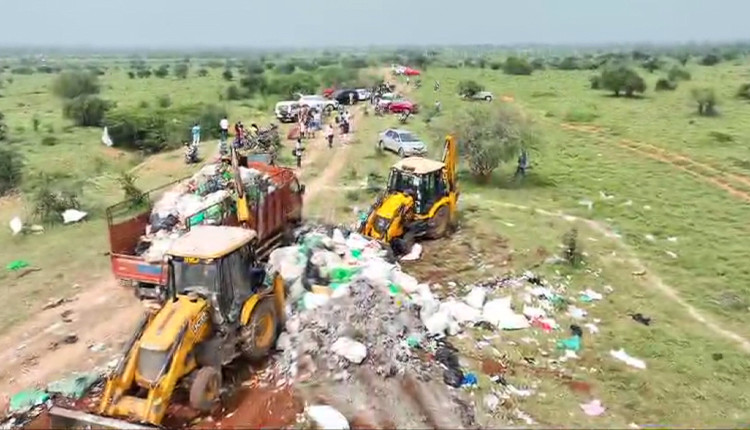 நெல்லையில் கேரள மாநில மருத்துவக் கழிவுகள் கொட்டப்பட்ட விவகாரம்... கழிவுகளை மீண்டும் கேரளாவிற்கு கொண்டு செல்ல நடவடிக்கை